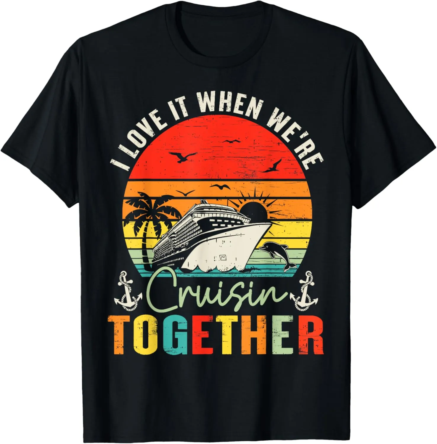 Cruise Squad 2025 Outfits Friends Family Couples Matching T-Shirt
