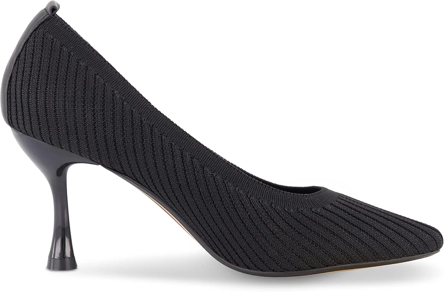 CUSHIONAIRE Women's Encore Knit Dress Pump with Memory Foam Padding, Wide Widths Available