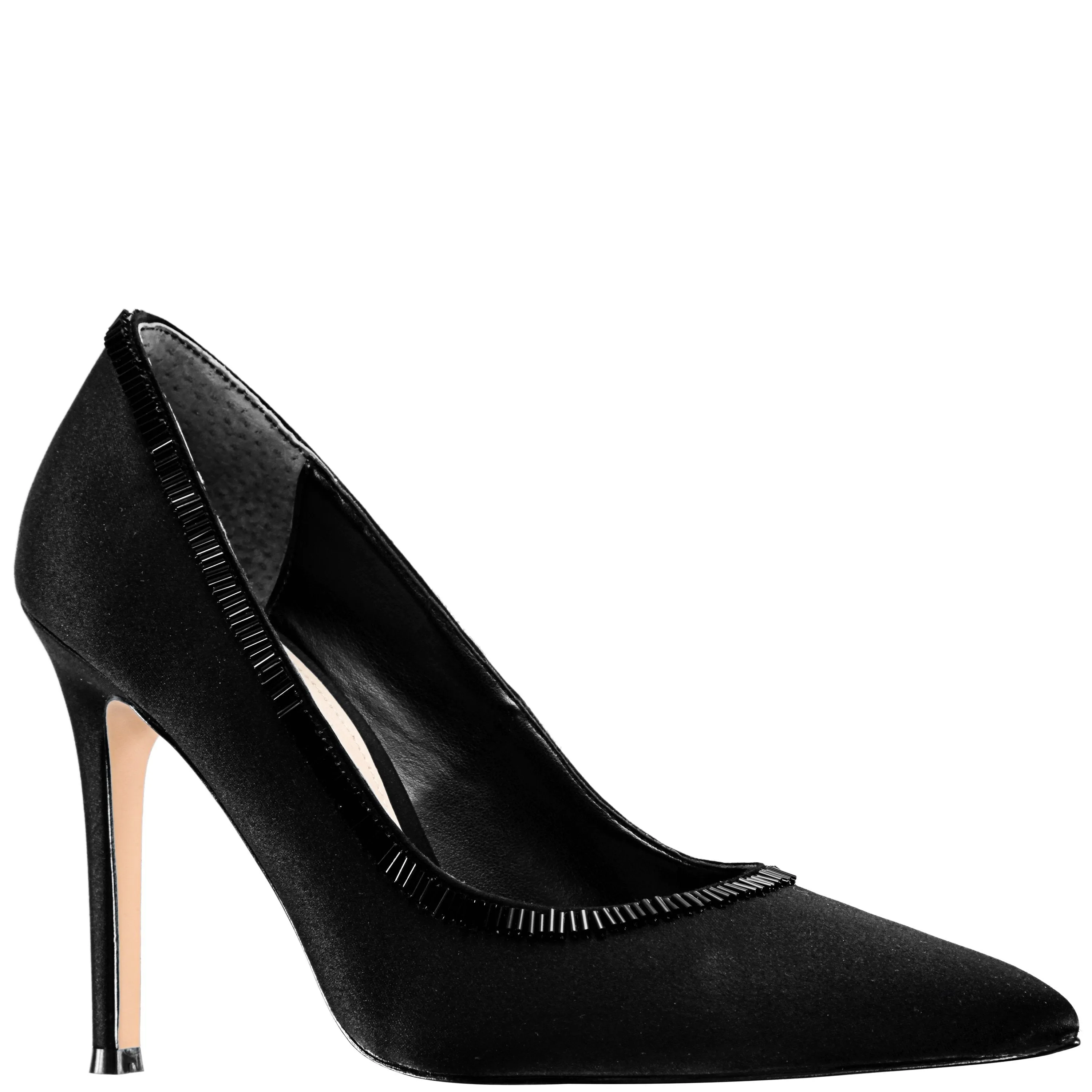 DEEDRA-BLACK SATIN