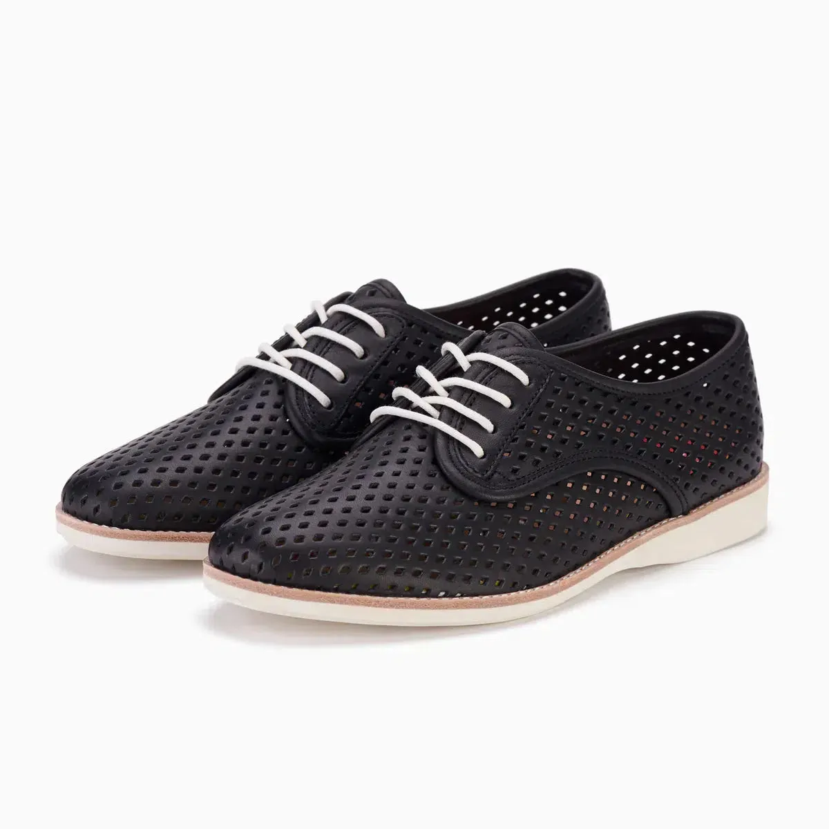 Derby Shoe - Punch Black