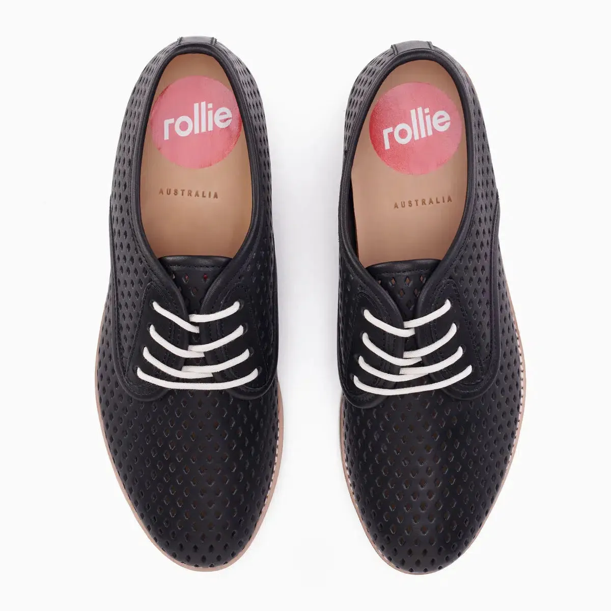 Derby Shoe - Punch Black