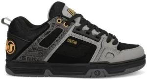 DVS Men's Skate Shoe, Grey/Black/Gold, 6