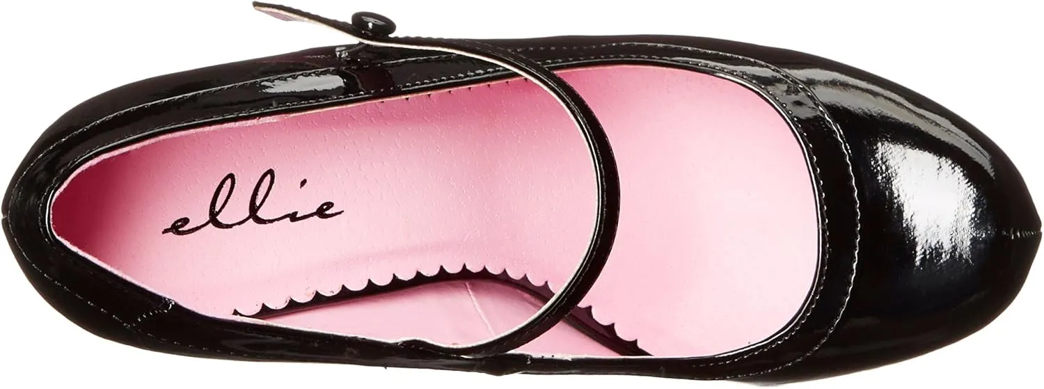 Ellie Shoes Women's 423-Babydoll Maryjane Platform Pump