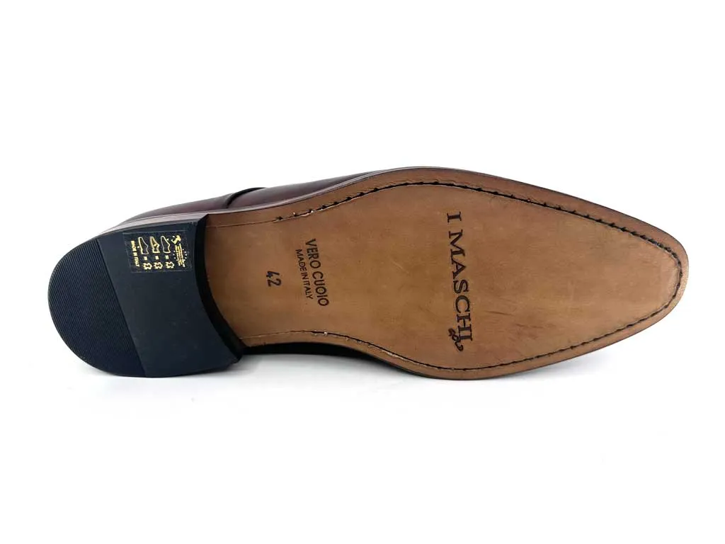 Fabio Brandy Brown Men's Leather Derby Shoes