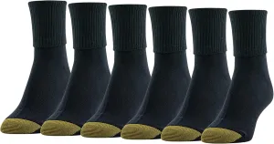 GOLDTOE Women's Classic Turn Cuff Socks, Multipairs