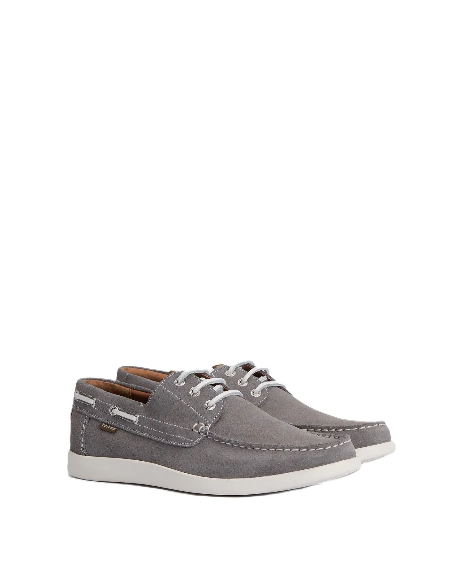Grey Armada Suede Boat Shoe