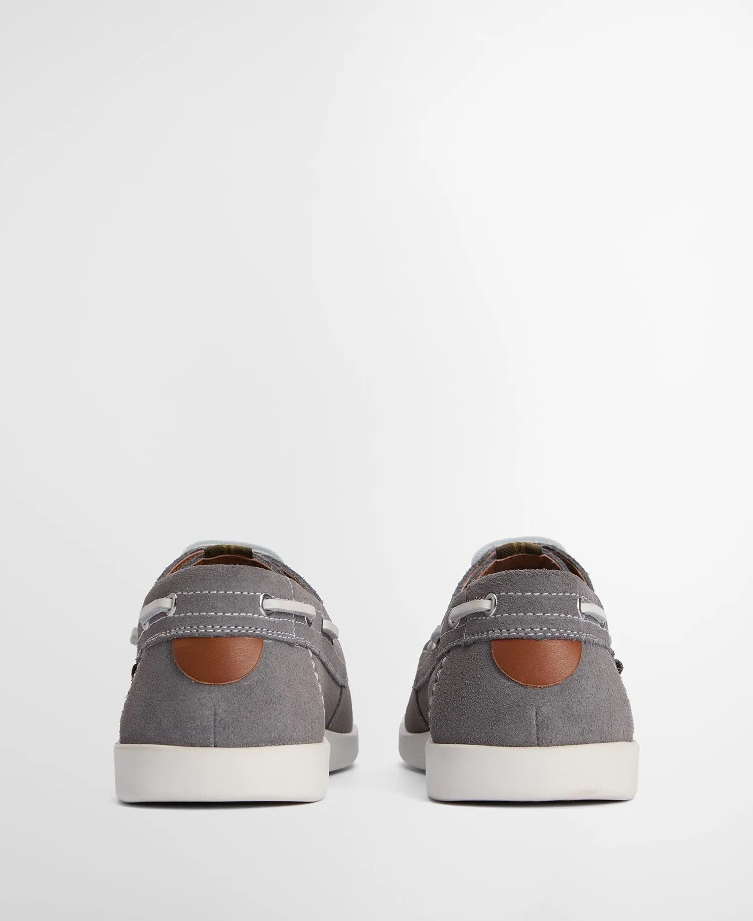 Grey Armada Suede Boat Shoe