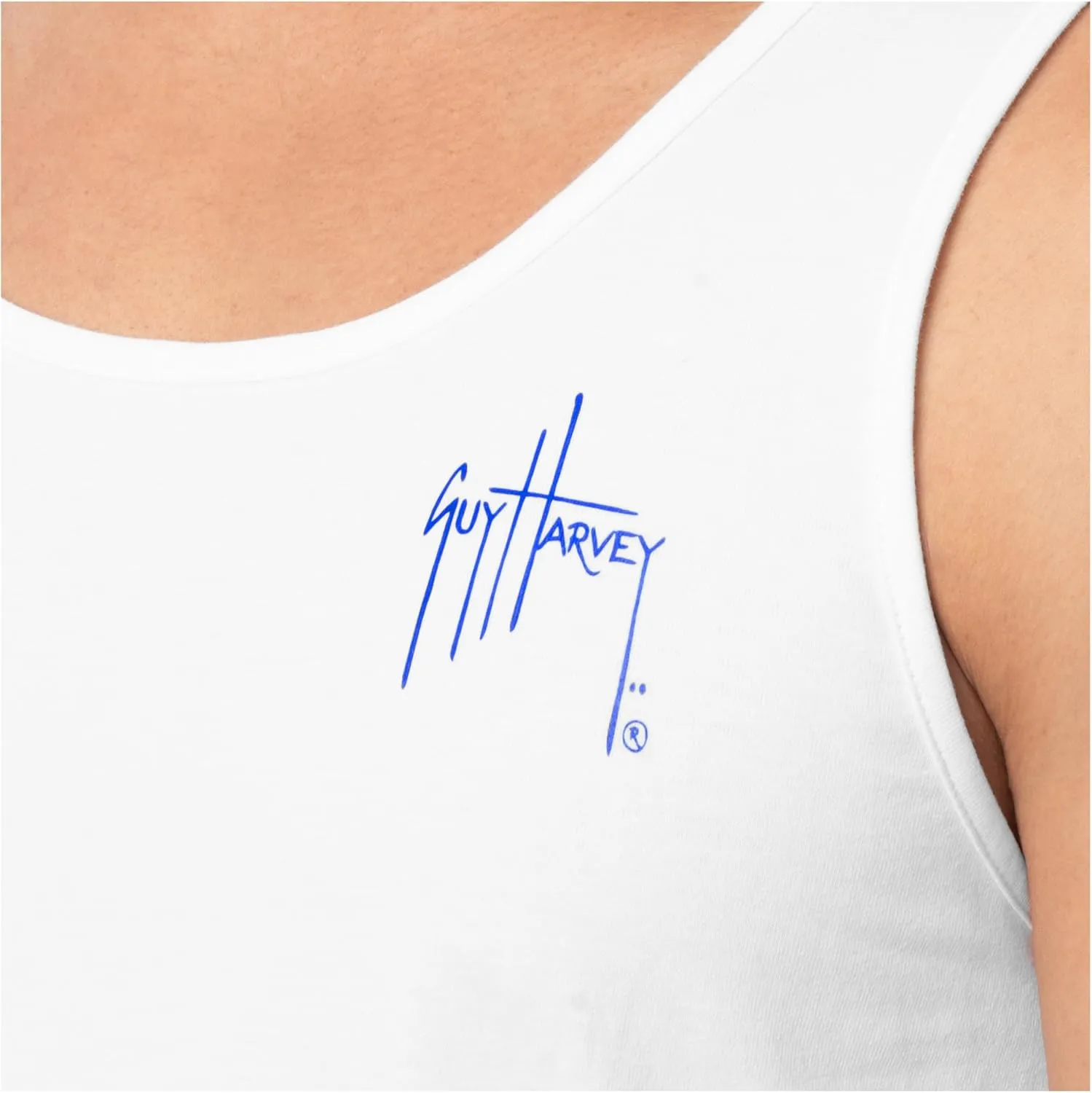 Guy Harvey Men's Fish Collection Graphic Tank Top