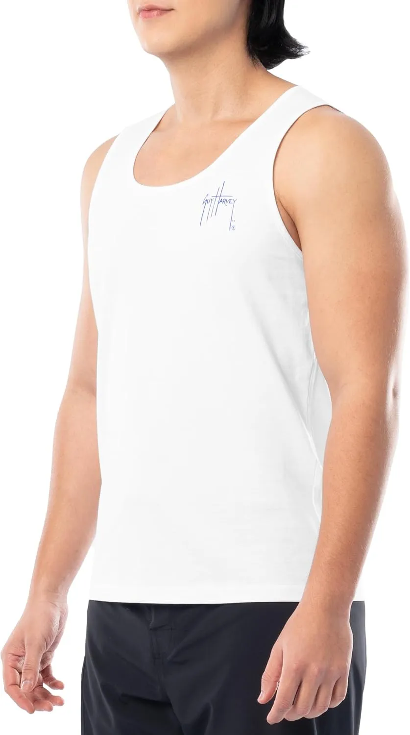 Guy Harvey Men's Fish Collection Graphic Tank Top