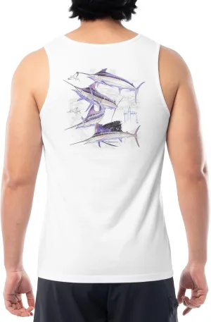 Guy Harvey Men's Fish Collection Graphic Tank Top