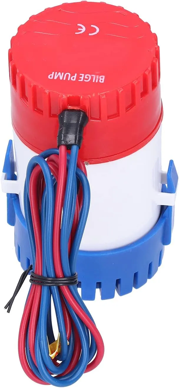 High Efficiency Bilge Pump for Irrigation 350GPH, Easytoclean Spring Lock Filter (DC24V 1100GPH)