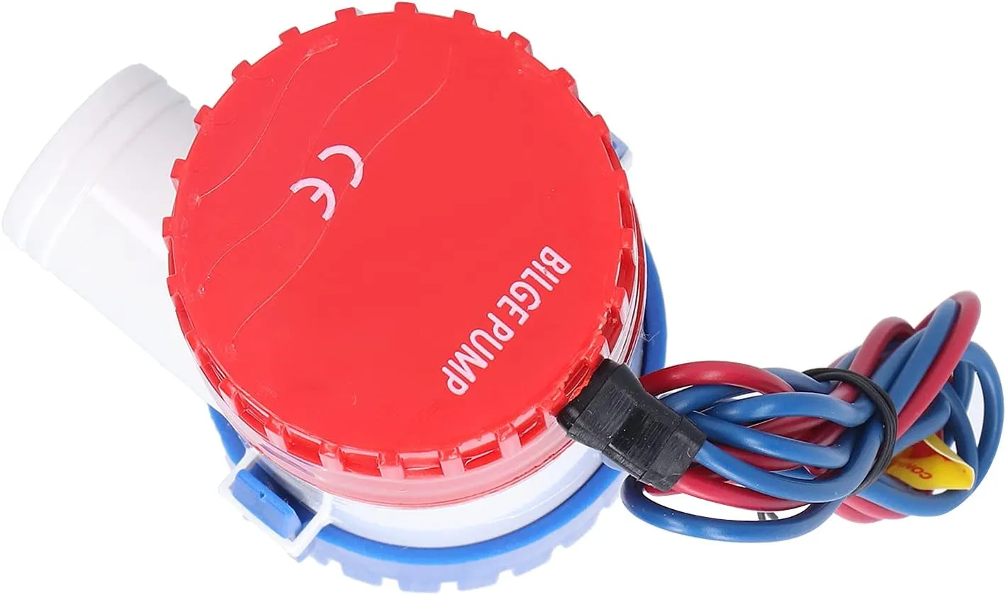 High Efficiency Bilge Pump for Irrigation 350GPH, Easytoclean Spring Lock Filter (DC24V 1100GPH)