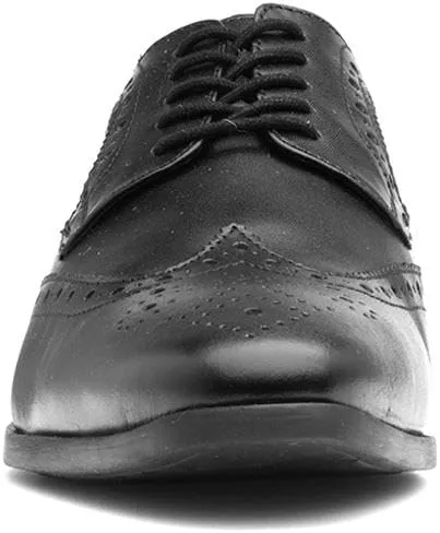 Hush Puppies Men's Brogue School Uniform Shoe