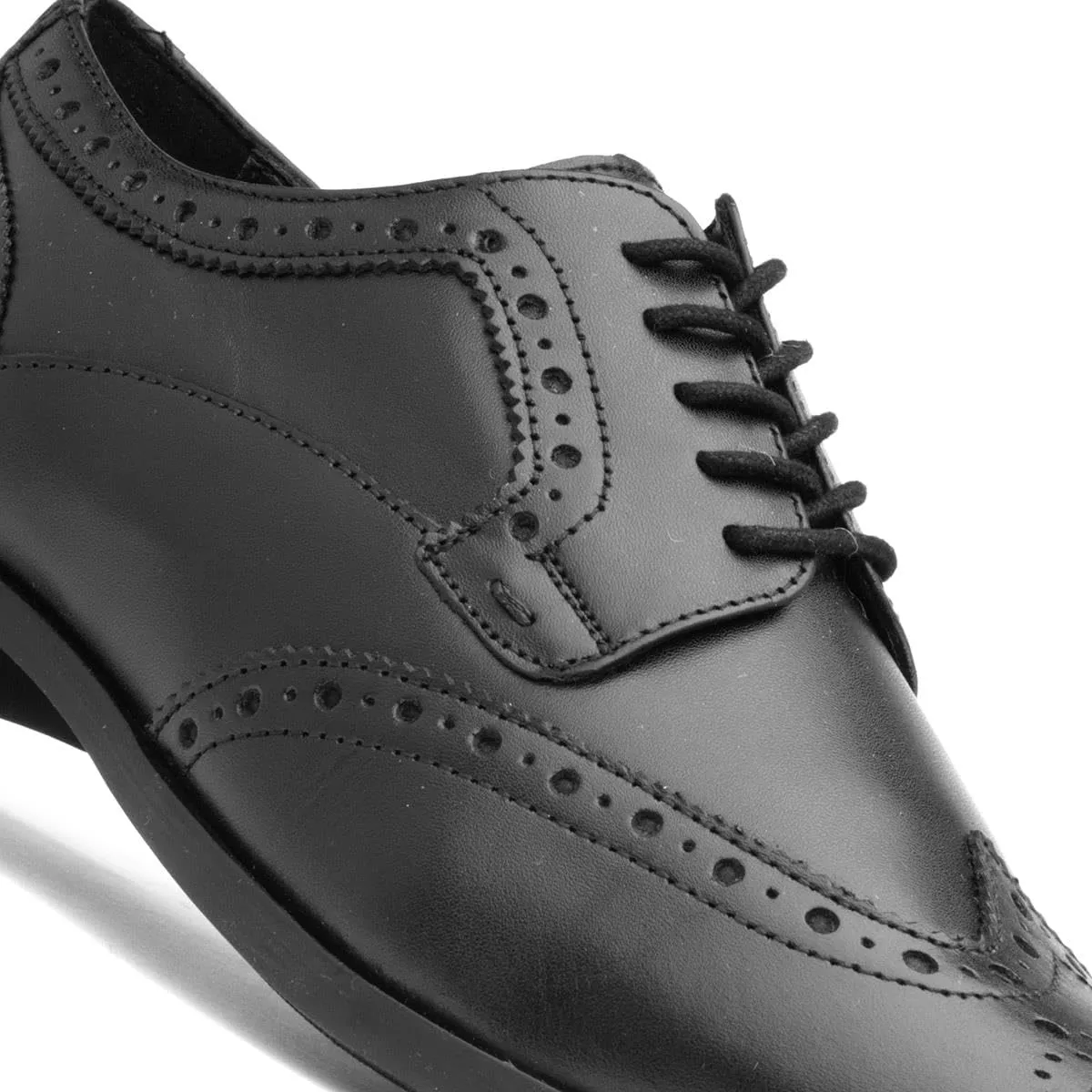 Hush Puppies Men's Brogue School Uniform Shoe