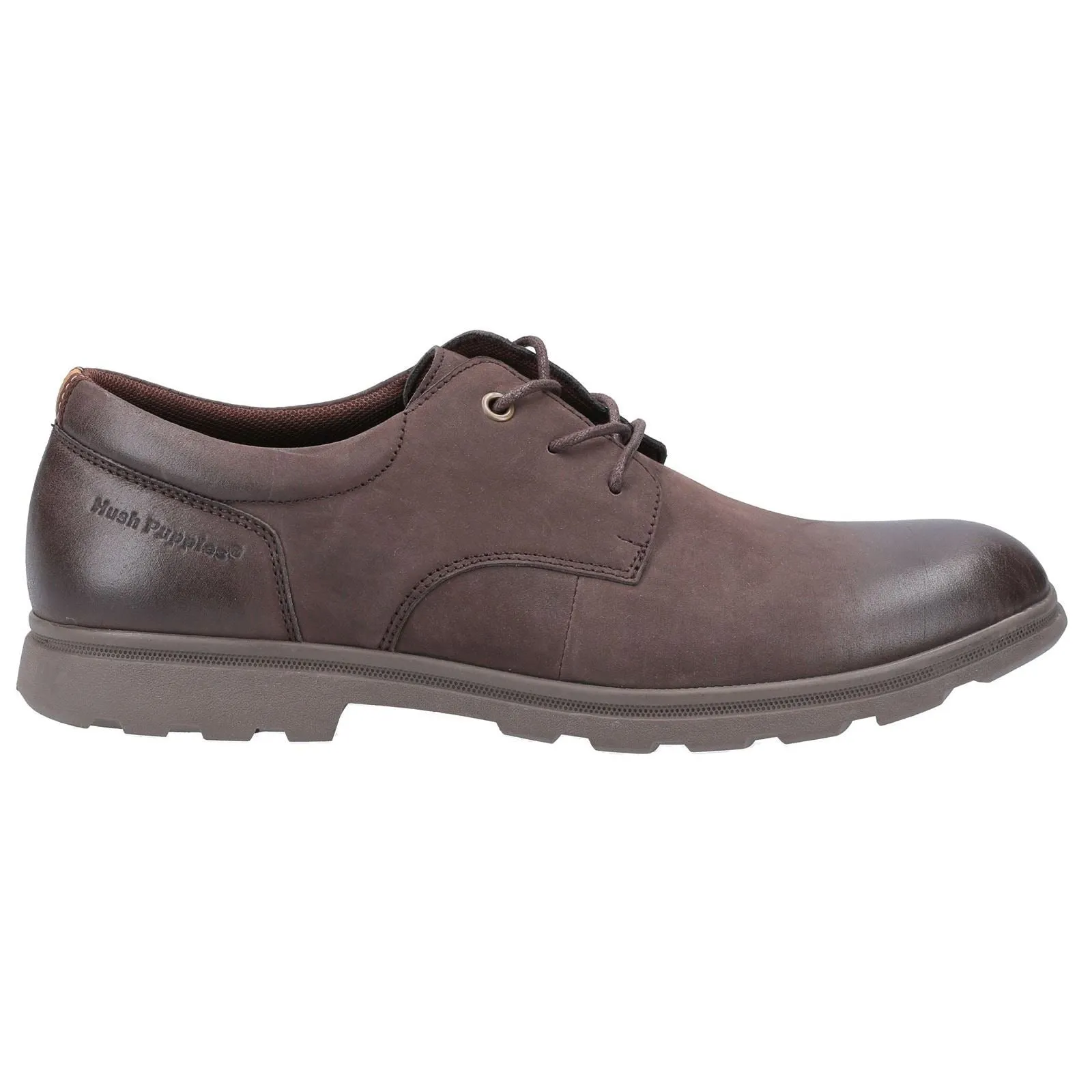 Hush Puppies Men's Trevor Lace Shoes in Brown