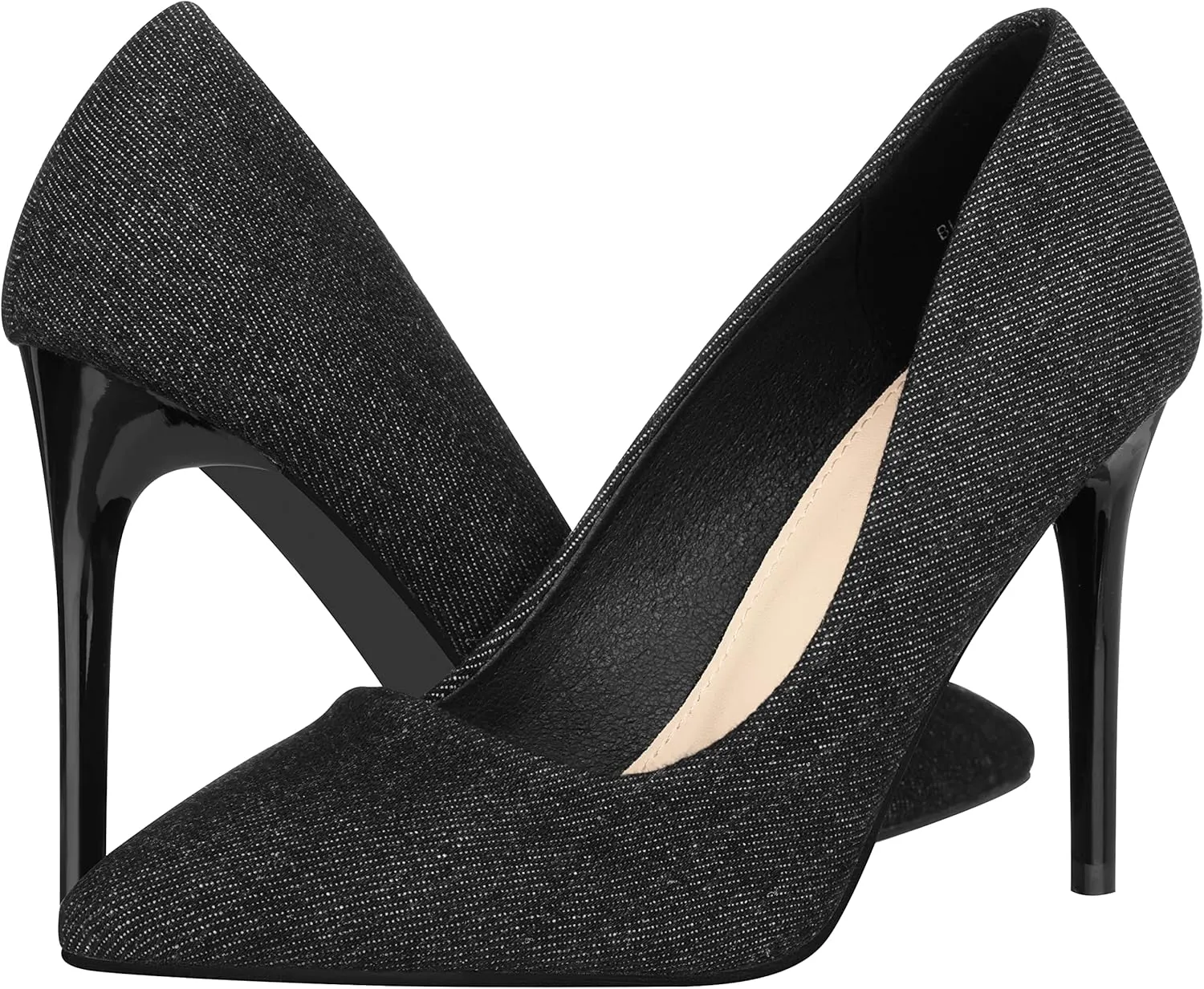 ILLUDE Women's High Heel Pumps Stiletto Heels Pointed Toe Pumps Shoes - Nancy