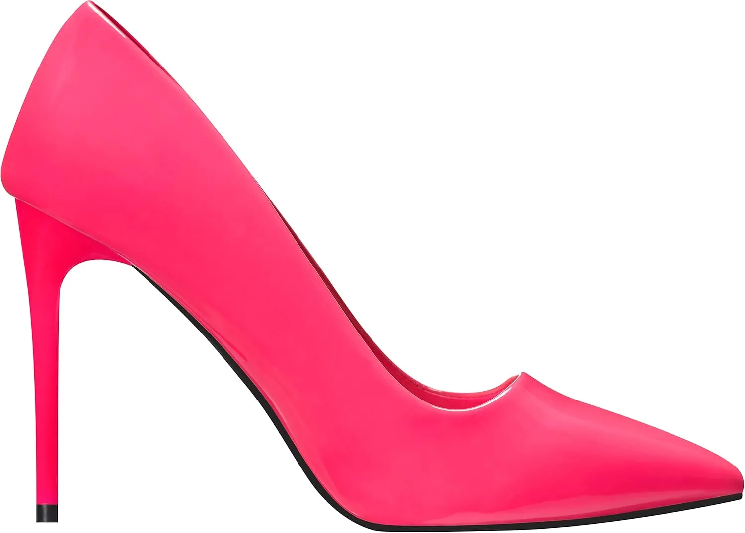 ILLUDE Women's High Heel Pumps Stiletto Heels Pointed Toe Pumps Shoes - Nancy