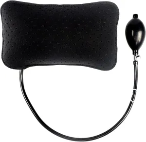 Inflatable Lumbar Support Pillow for Car Seat, Office Chair Bed, Home Use, with Air Pump Airbag Waist Brace Lumbar Traction Belt Back Support Cushion for Reducing Lower Back Pain