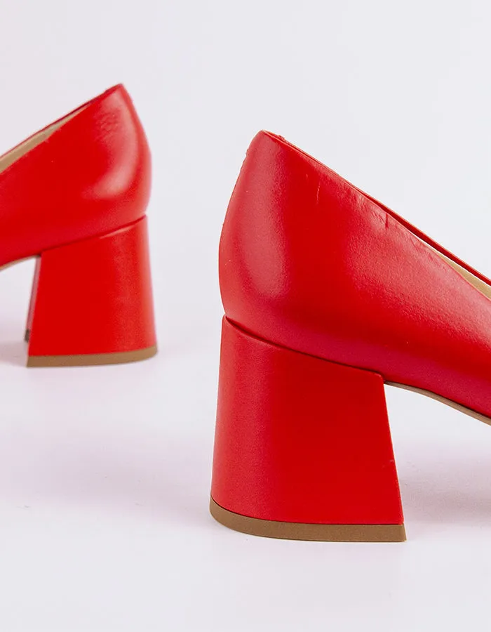 Josephine Red Leather