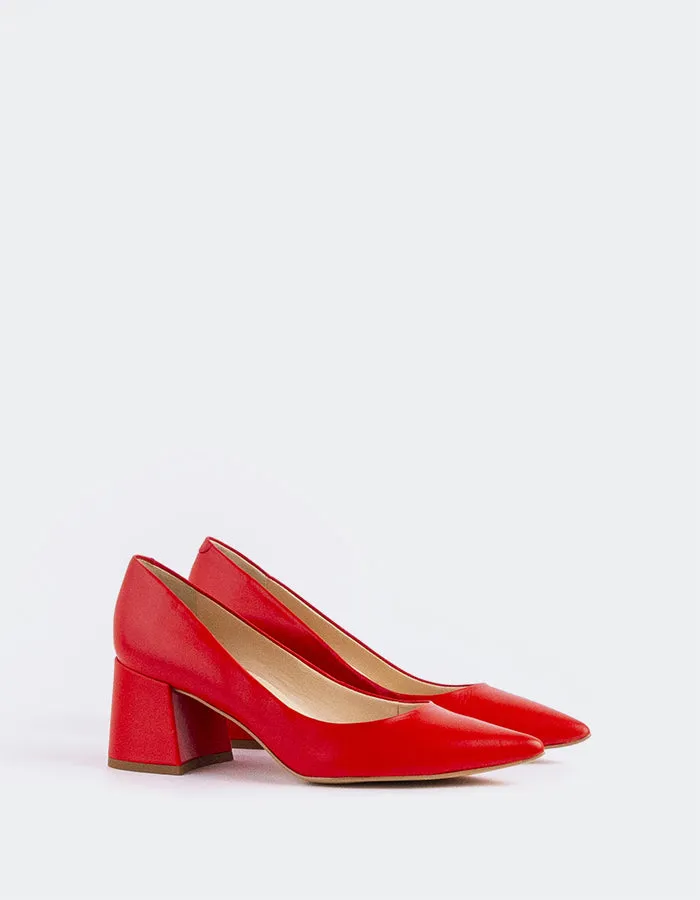 Josephine Red Leather