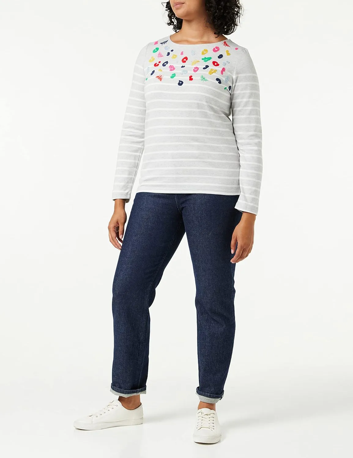 Joules Women's Harbour Luxe Long Sleeve Jersey Top