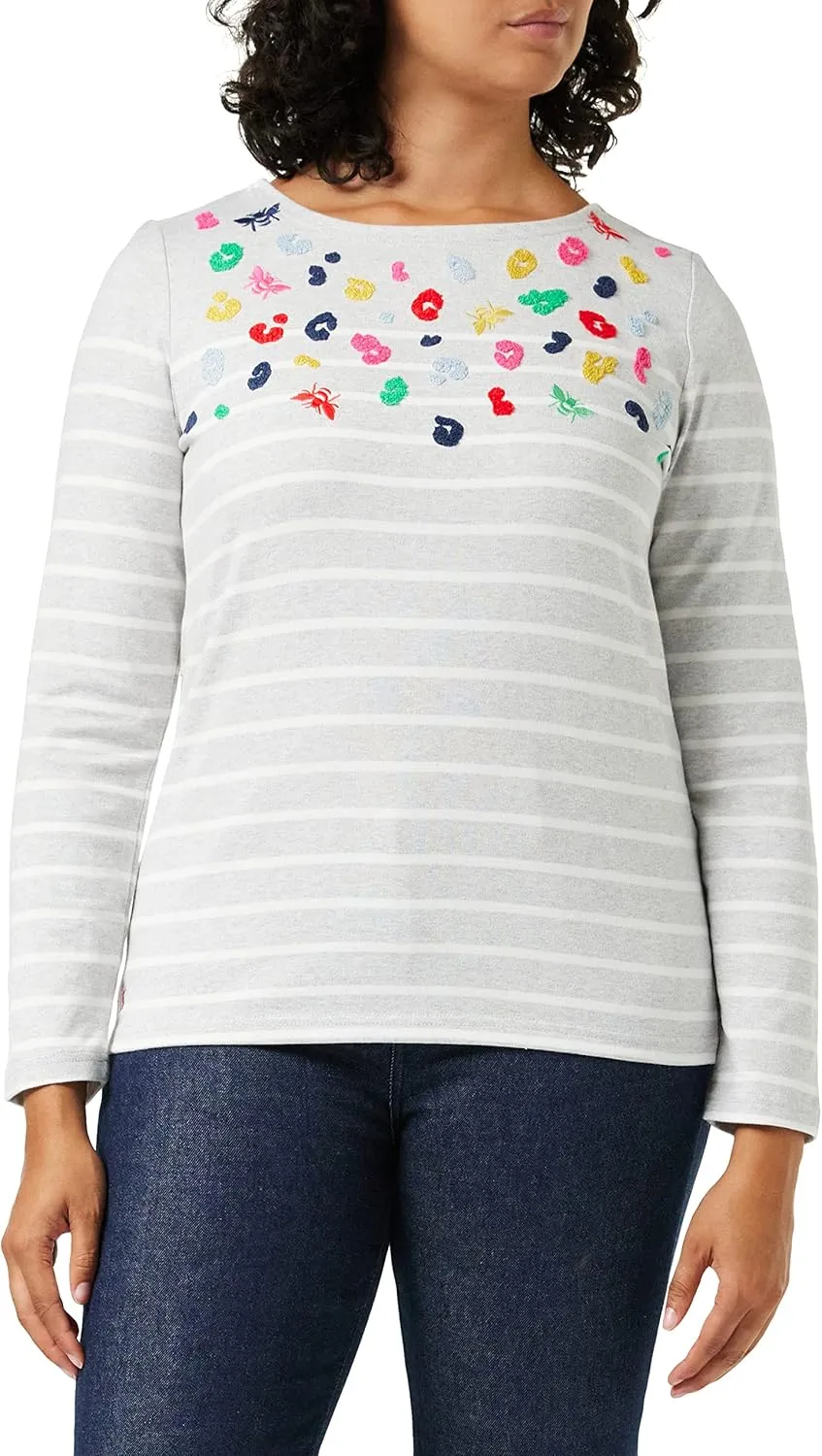 Joules Women's Harbour Luxe Long Sleeve Jersey Top