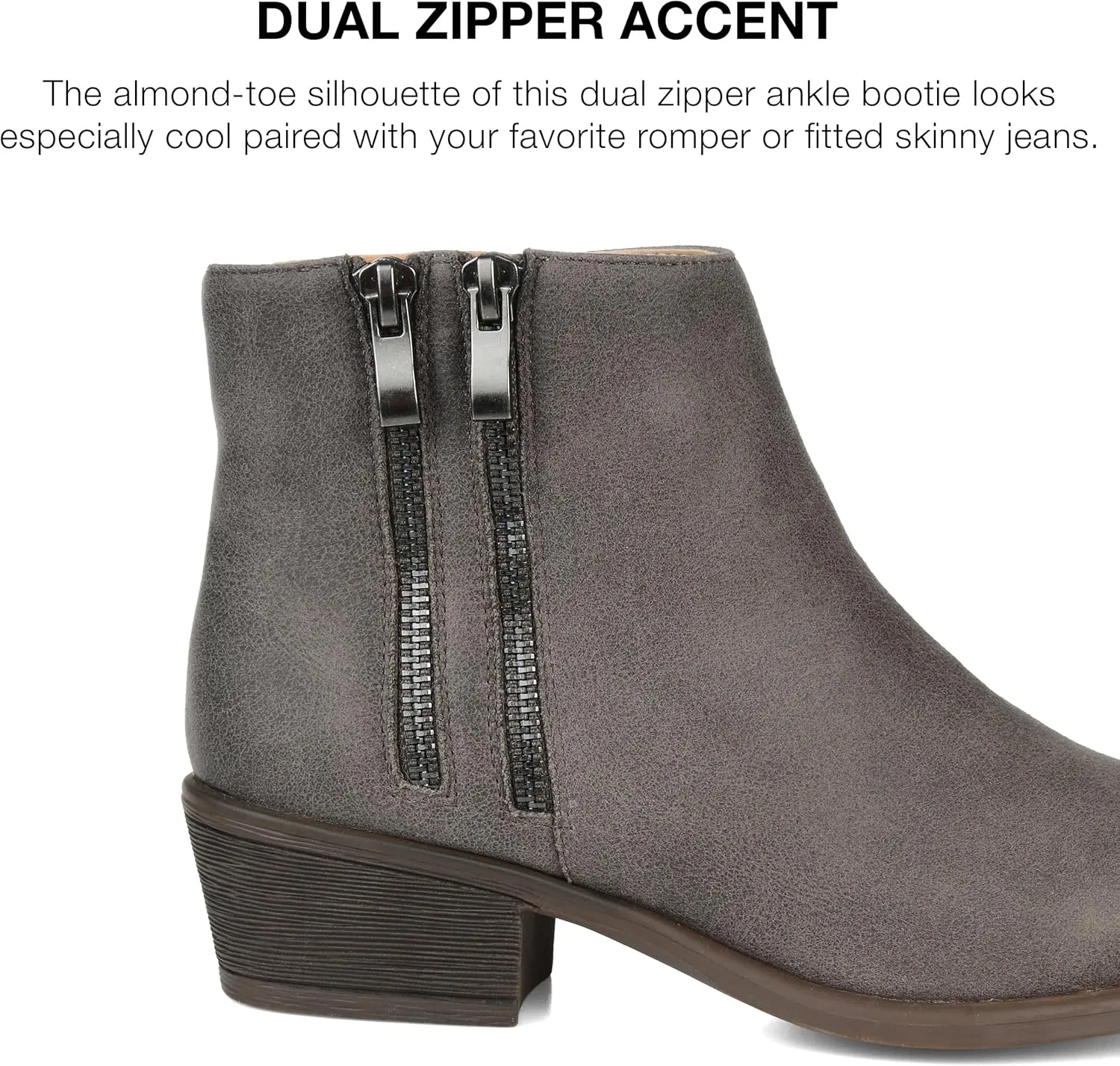 Journee Collection Women's Ankle Boots and Booties