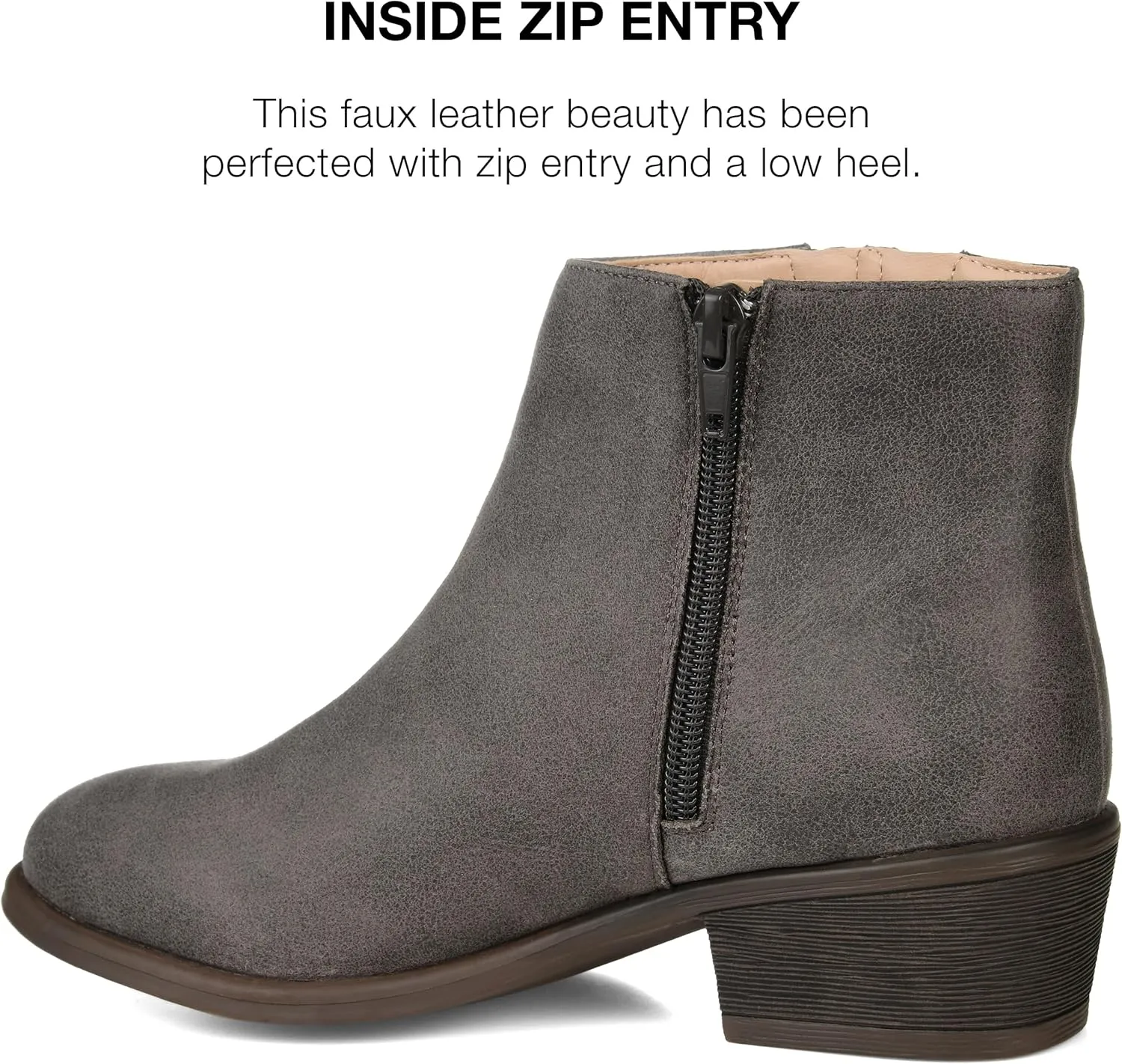 Journee Collection Women's Ankle Boots and Booties