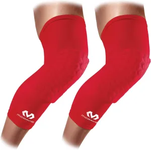 Knee Compression Sleeves: McDavid Hex Knee Pads Compression Leg Sleeve for Basketball, Volleyball, Weightlifting, and More - Pair of Sleeves