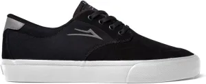 Lakai Men’s Riley 3 Low-Top Skateboarding Shoe - Black/Grey Suede, 10.5 US