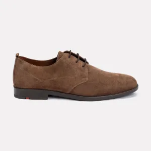 Larin Nova Suede w/Dorset Rubber Sole Shoe / Havanna