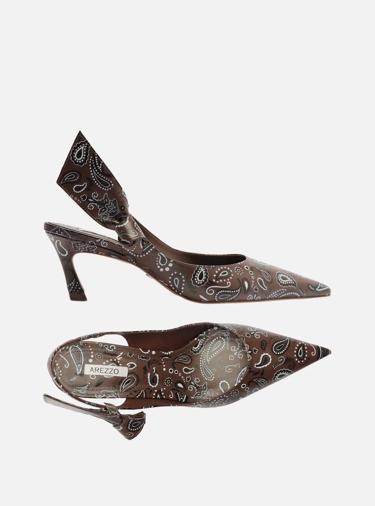 Laura Mid Stiletto Paisley Pump