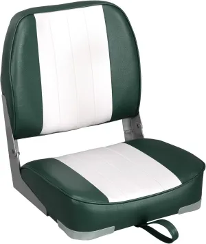 Leader Accessories Classic Low Back Folding Boat Seat