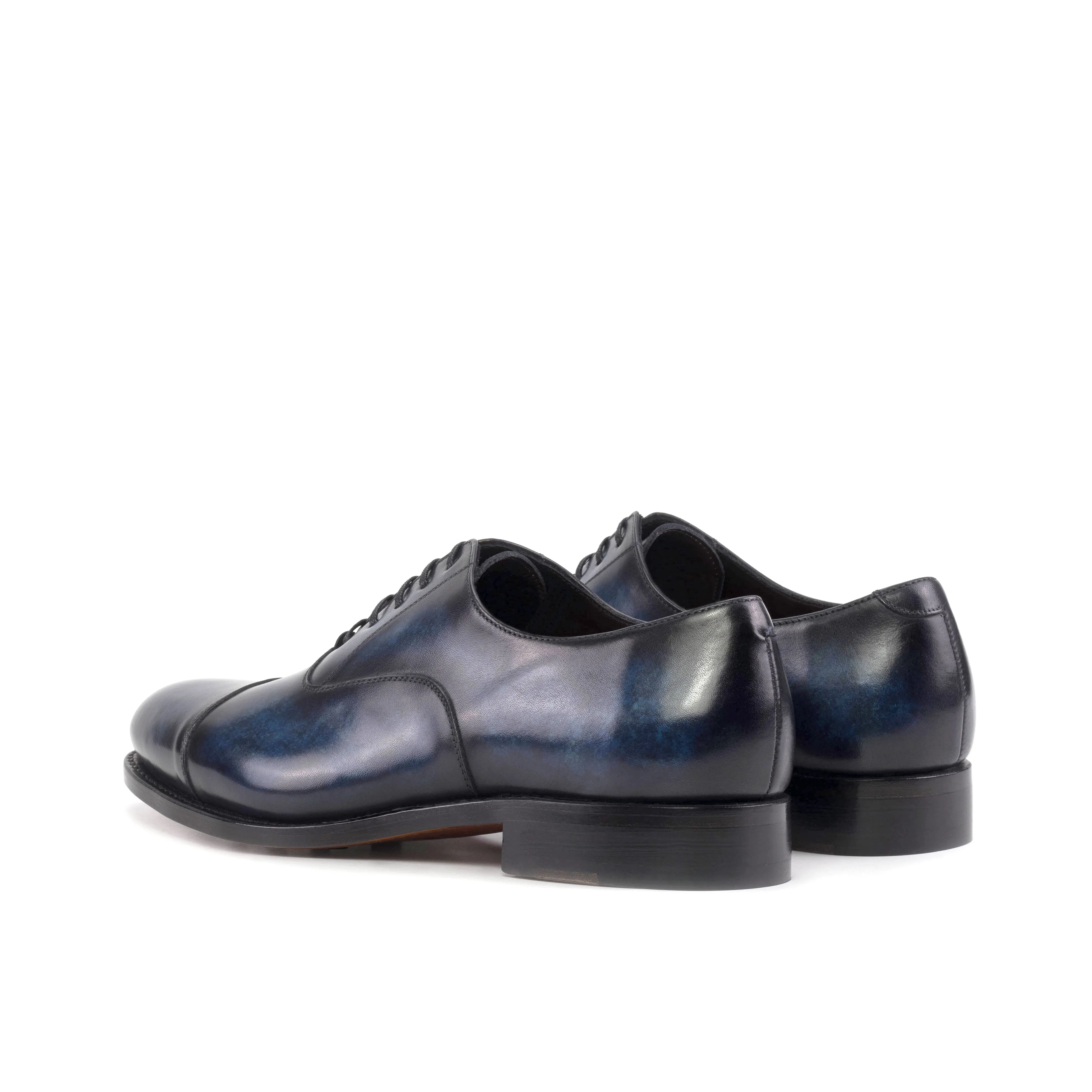 Leather Oxford Zurigo │ Denim Patina