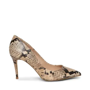 Lillie Pump TAN SNAKE
