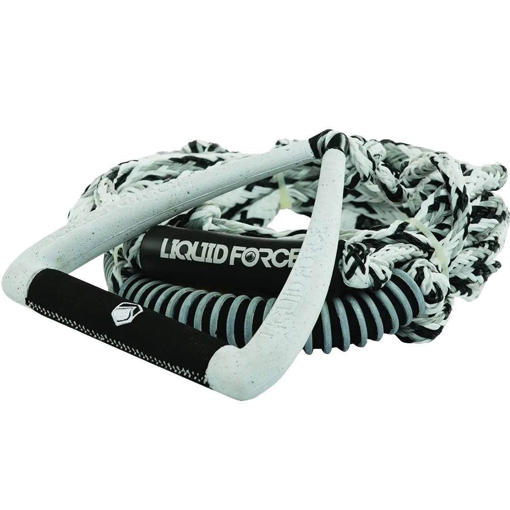 Liquid Force Ultra Suede Surf Rope/Handle - White