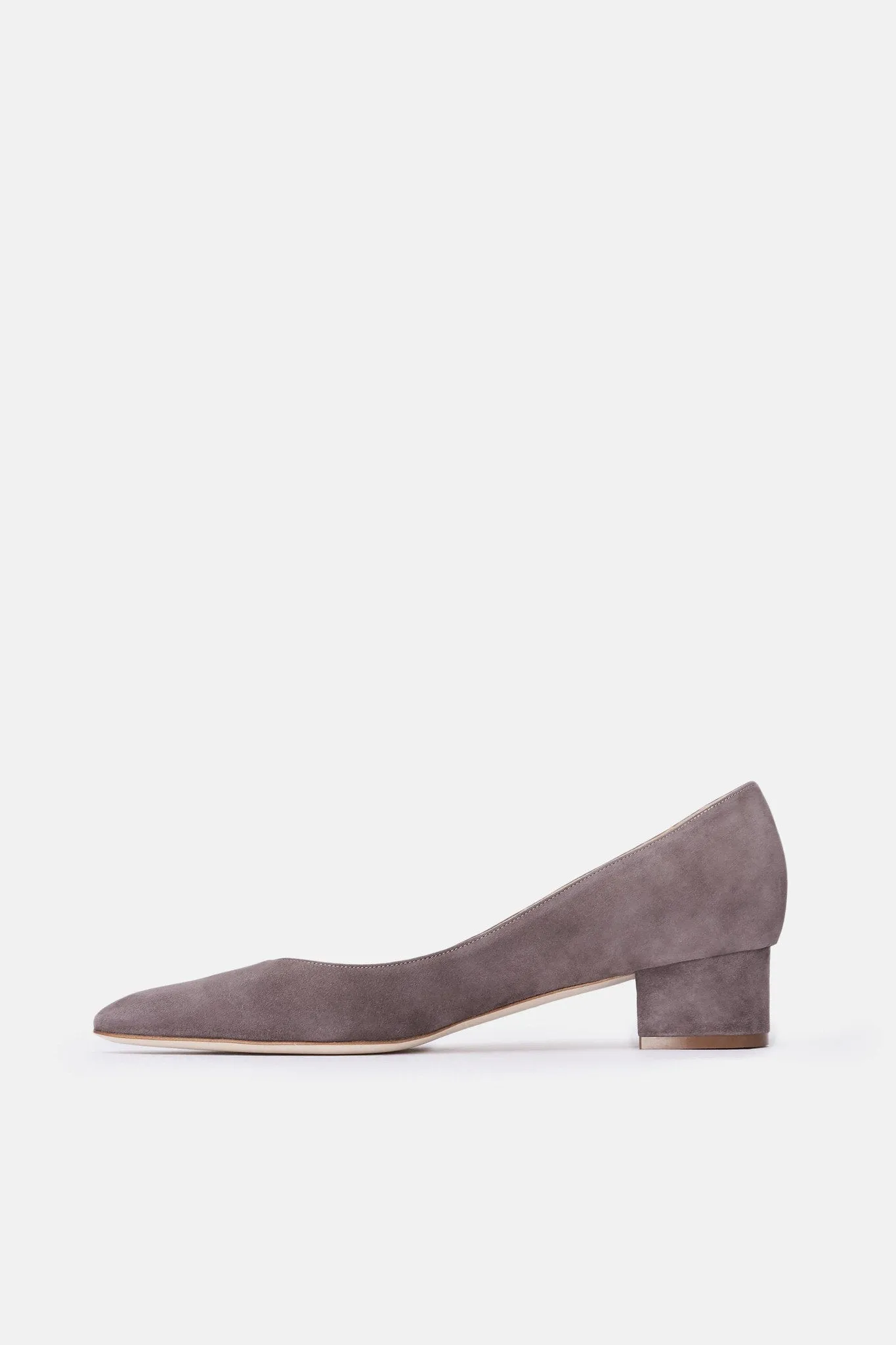 Listony Pump - Grey Suede