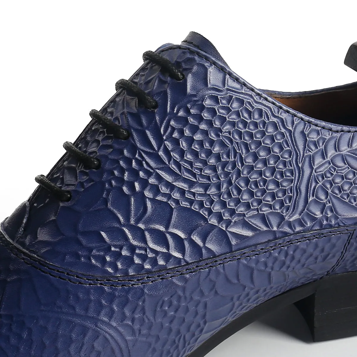 Luxury Pointed Toe Oxford Shoes with Prints