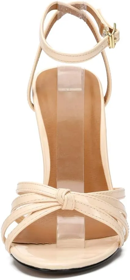 MAIERNISI JESSI Unisex Men's Women's Strappy Heels For Women Stilletos Heels High Heeled Pump Sandals