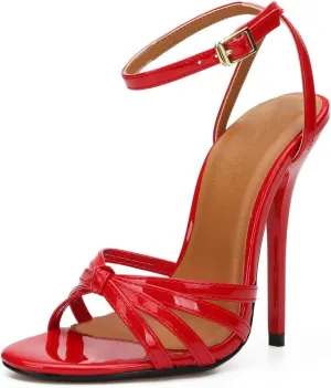 MAIERNISI JESSI Unisex Men's Women's Strappy Heels For Women Stilletos Heels High Heeled Pump Sandals