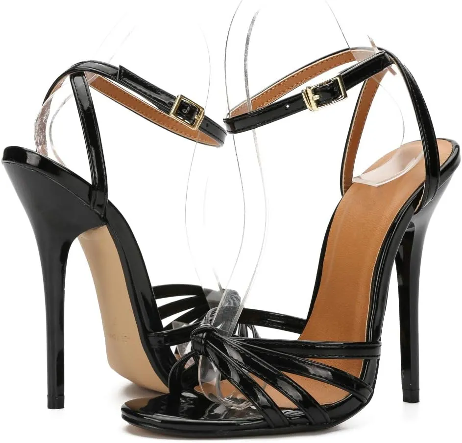 MAIERNISI JESSI Unisex Men's Women's Strappy Heels For Women Stilletos Heels High Heeled Pump Sandals