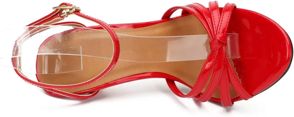 MAIERNISI JESSI Unisex Men's Women's Strappy Heels For Women Stilletos Heels High Heeled Pump Sandals
