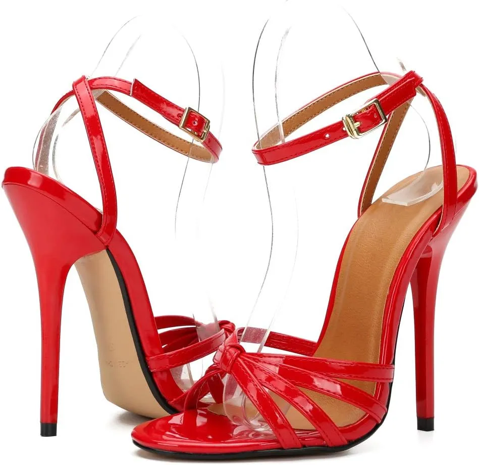 MAIERNISI JESSI Unisex Men's Women's Strappy Heels For Women Stilletos Heels High Heeled Pump Sandals