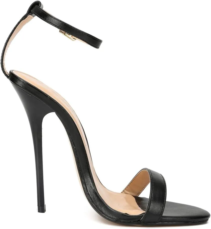 MAIERNISI JESSI Unisex Men's Women's Strappy Sandals Heels, Stilletos High Heeled Sandals