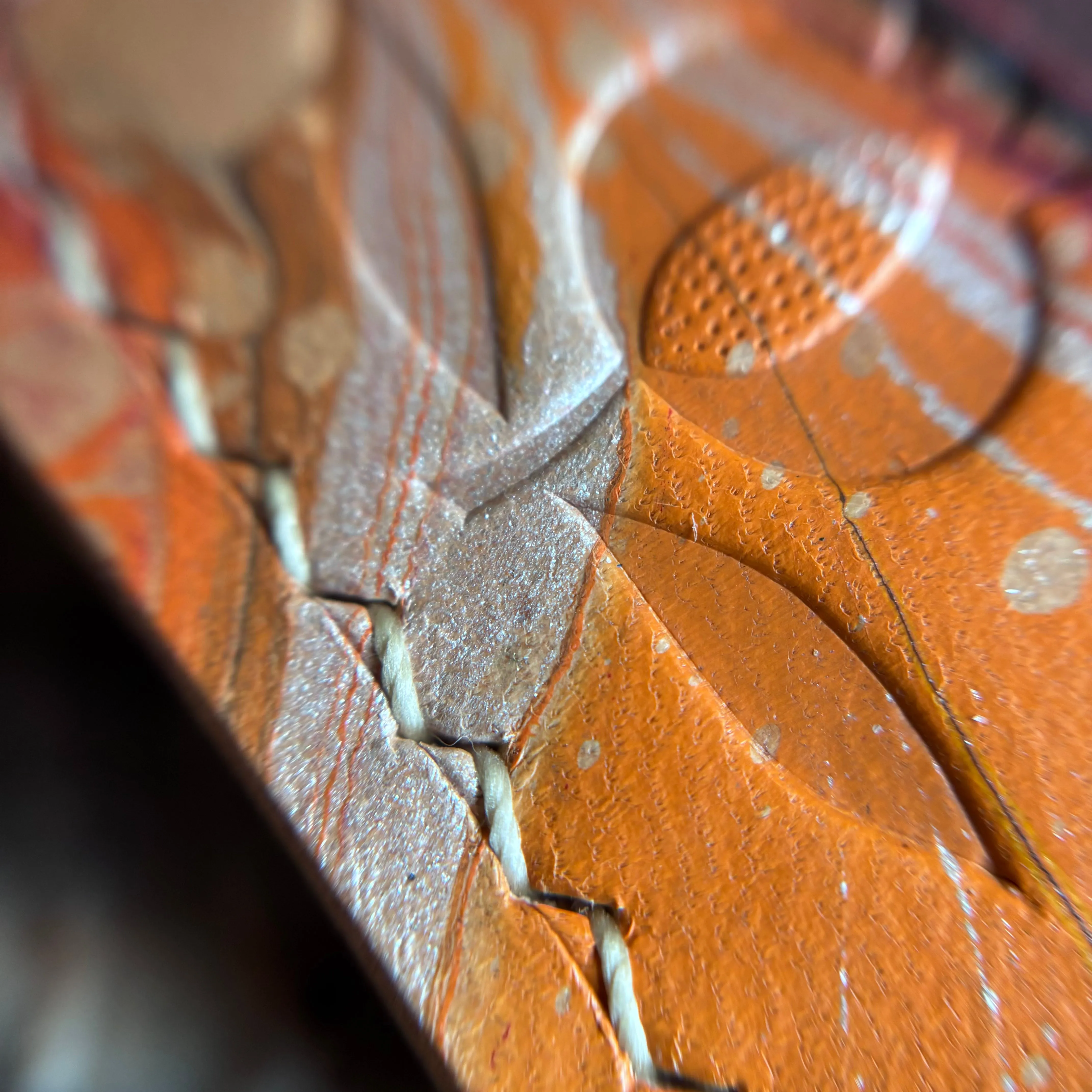 Matraquilla - Horween Derby Nut Brown with hand marbled slots