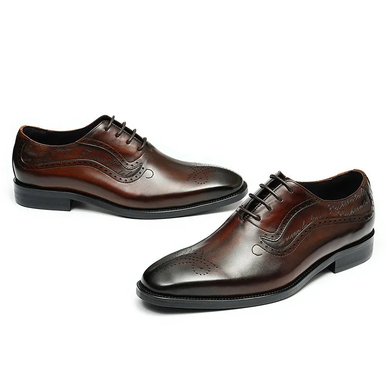 Men's Brogue Oxford Shoes