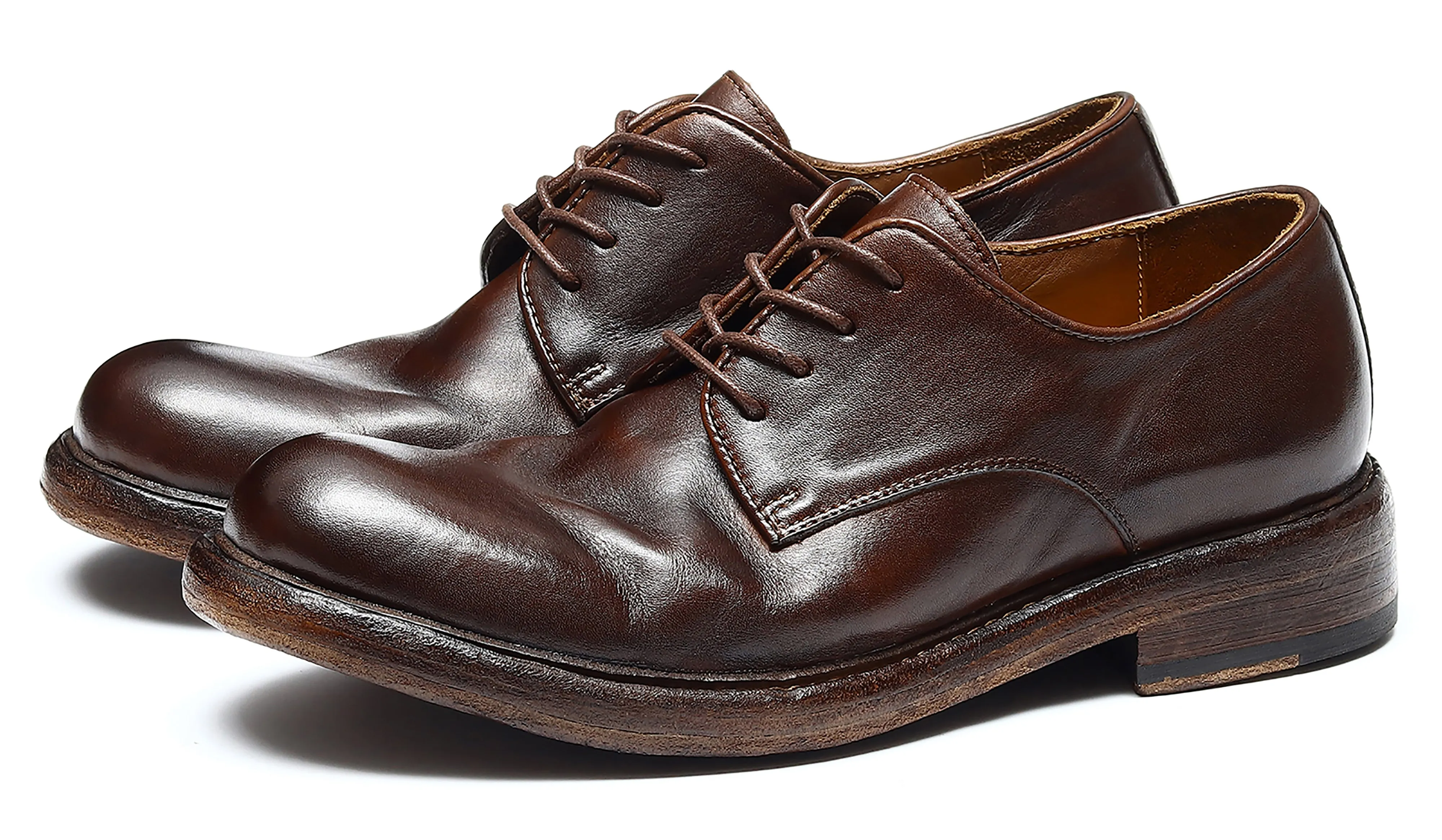 Men's Handmade Genuine Leather Formal Derby