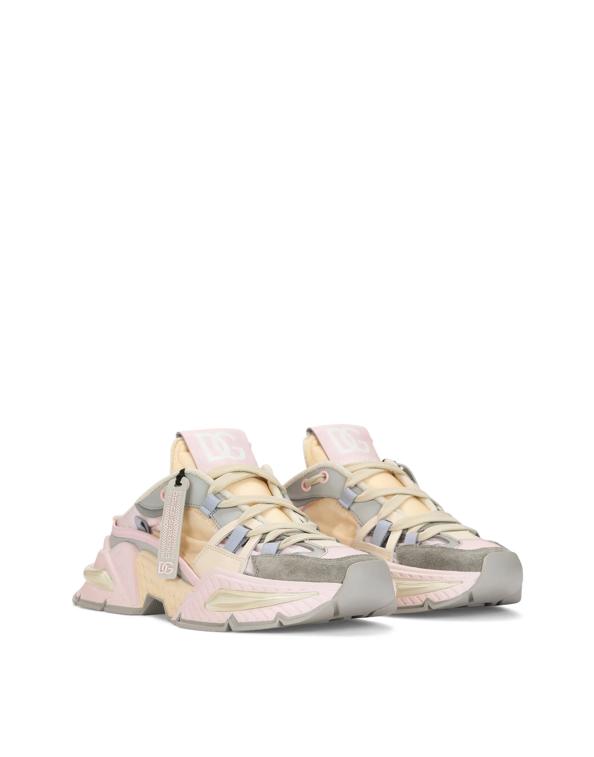 Mixed-material Airmaster mule sneakers