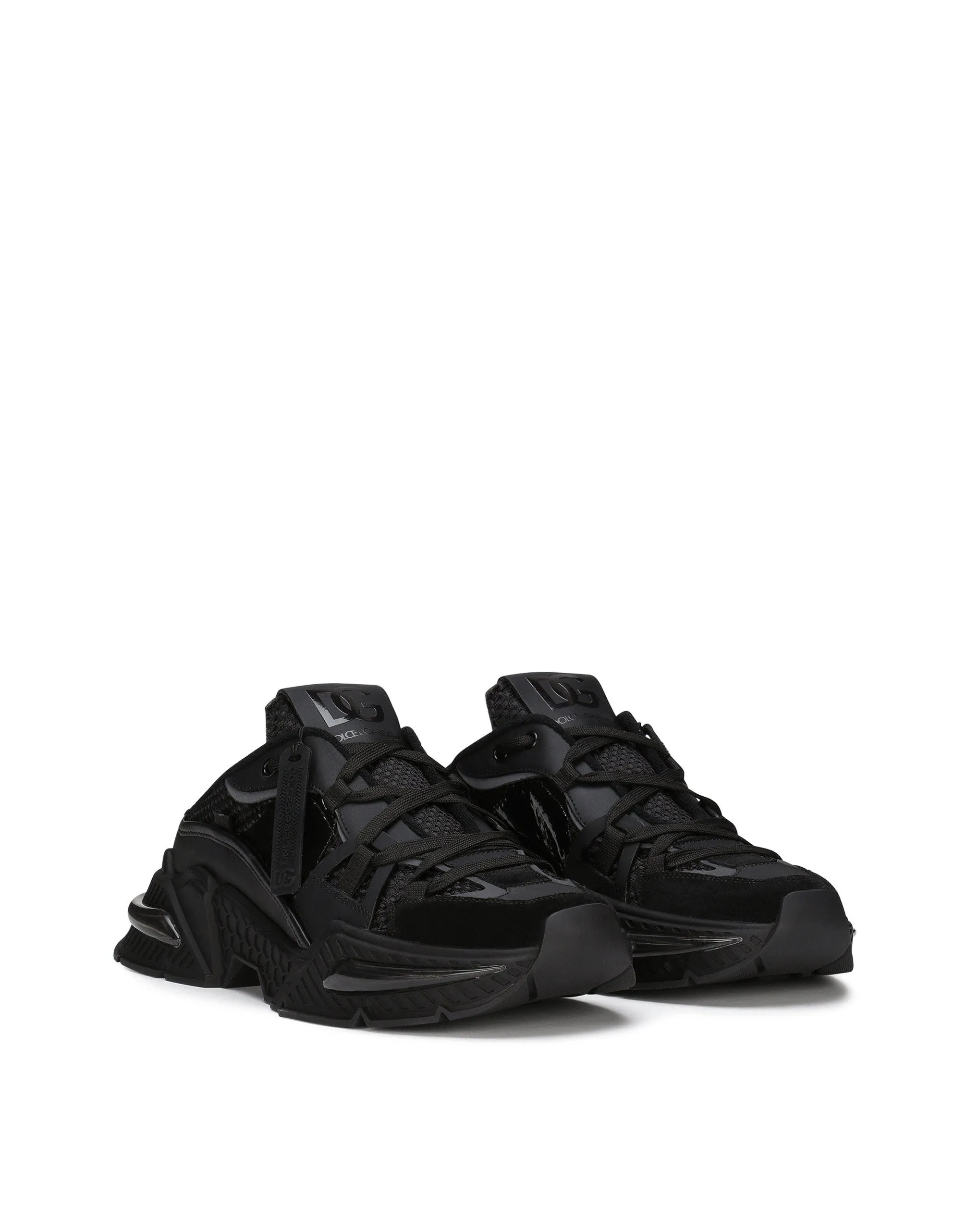 Mixed-material Airmaster mule sneakers