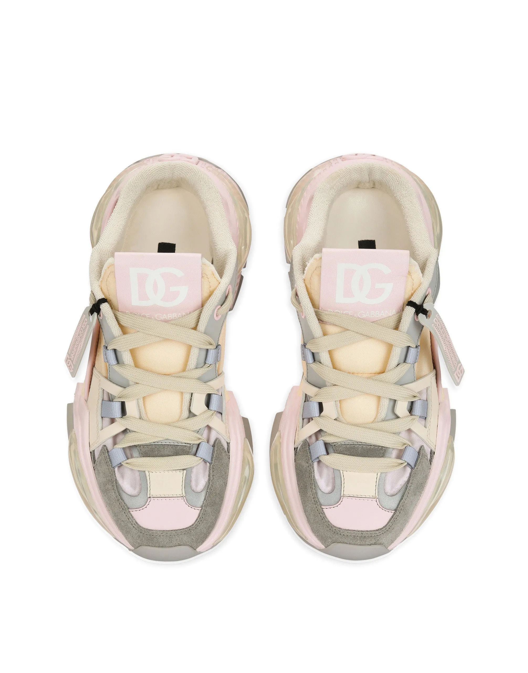 Mixed-material Airmaster mule sneakers